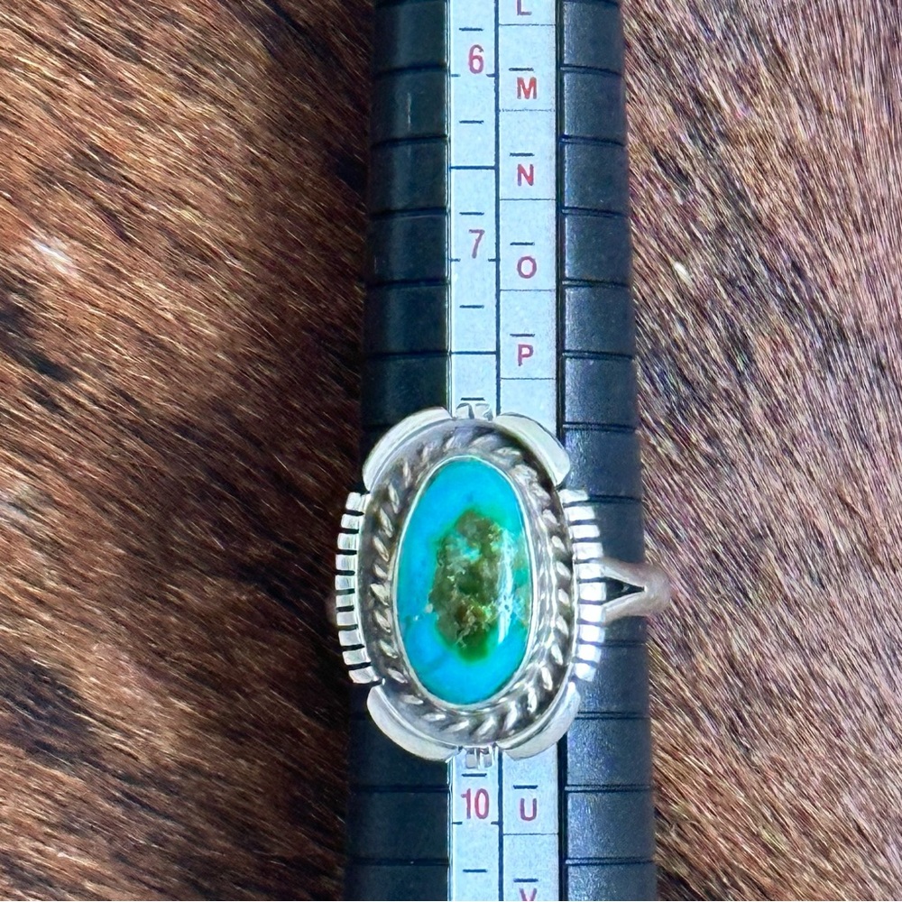 Sterling Silver and Turquoise Native Ring NWOT - Picture 7 of 15